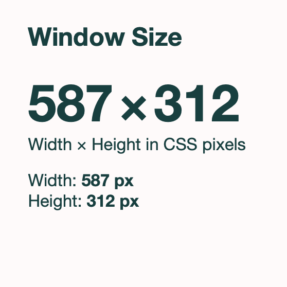 Browser Size