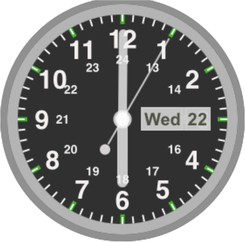 Clock Field Dark